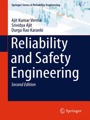 cover image of Reliability and Safety Engineering